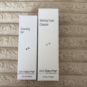 Skin better Science Cleansing Gel and Refining Foam Cleanser BRAND NEW UNOPENED